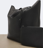 The Row Clement leather tote bag