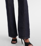 Self-Portrait Belted denim jumpsuit