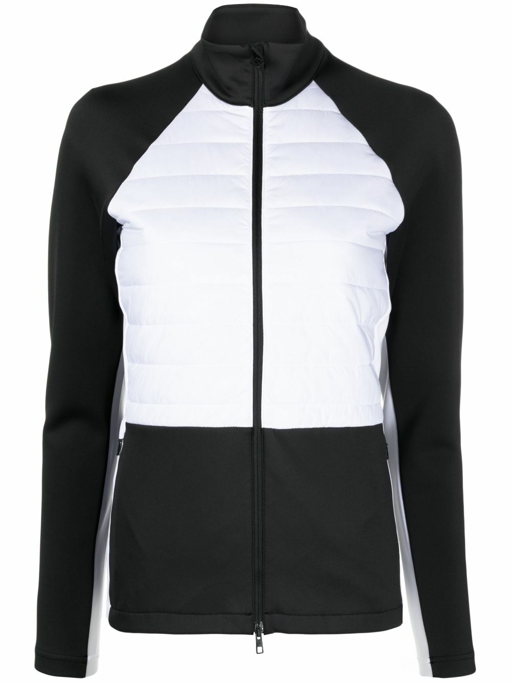 J.Lindeberg White Lourdes Hybrid Midlayer Jacket