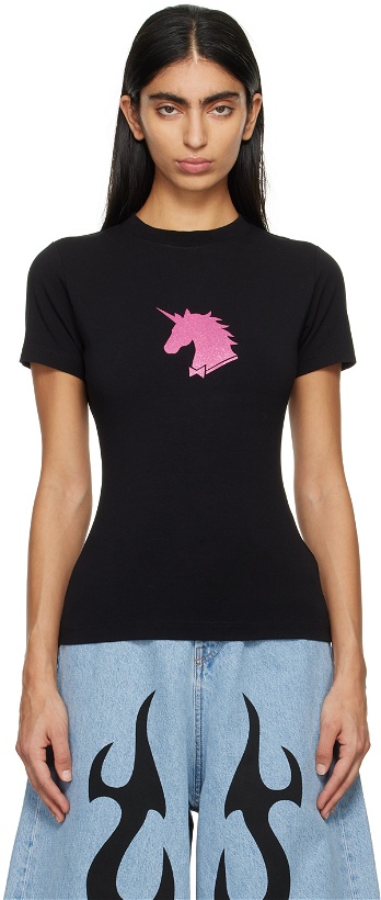 Photo: VETEMENTS Black Unicorn T-Shirt