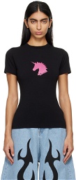 VETEMENTS Black Unicorn T-Shirt