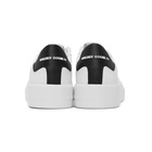 Golden Goose White and Black Superstar Sneakers