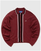Awake Full Zip Sweater Red - Mens - Sweatshirts/Zippers