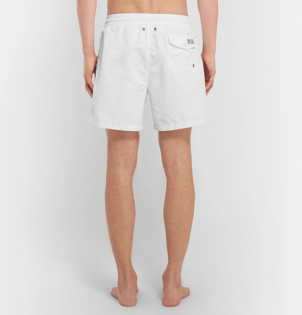 White ralph lauren swim on sale shorts