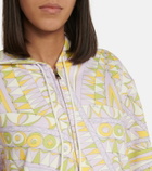 Pucci Printed zipped hoodie