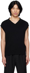 Helmut Lang Black Oversized Vest