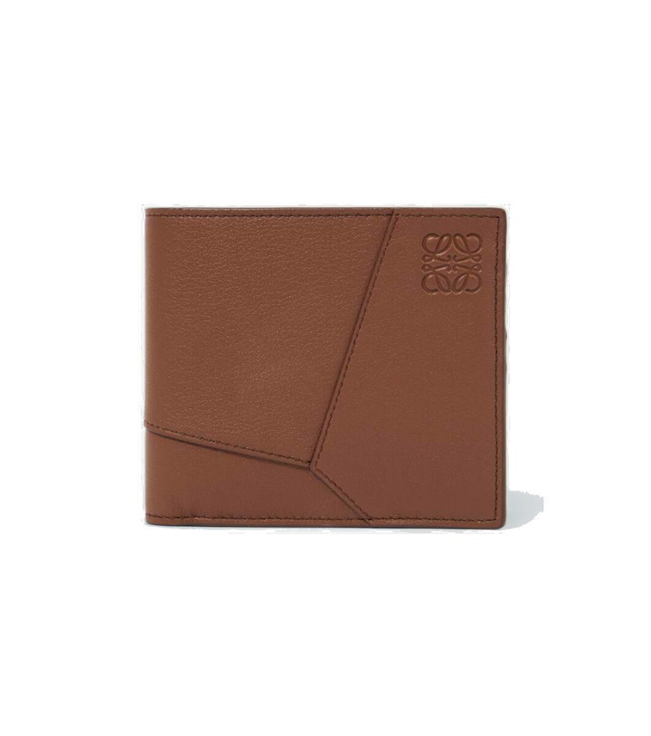 Photo: Loewe Puzzle leather bifold wallet