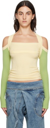 Gimaguas Yellow & Green Latte Sweater