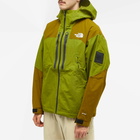 The North Face Men's NSE Transverse 2L DryVent Jacket in Calla Green/Fir Green