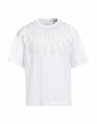 Neil Barrett Mens T-shirt in White