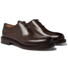 Berluti - 1895 Venezia Leather Oxford Shoes - Brown