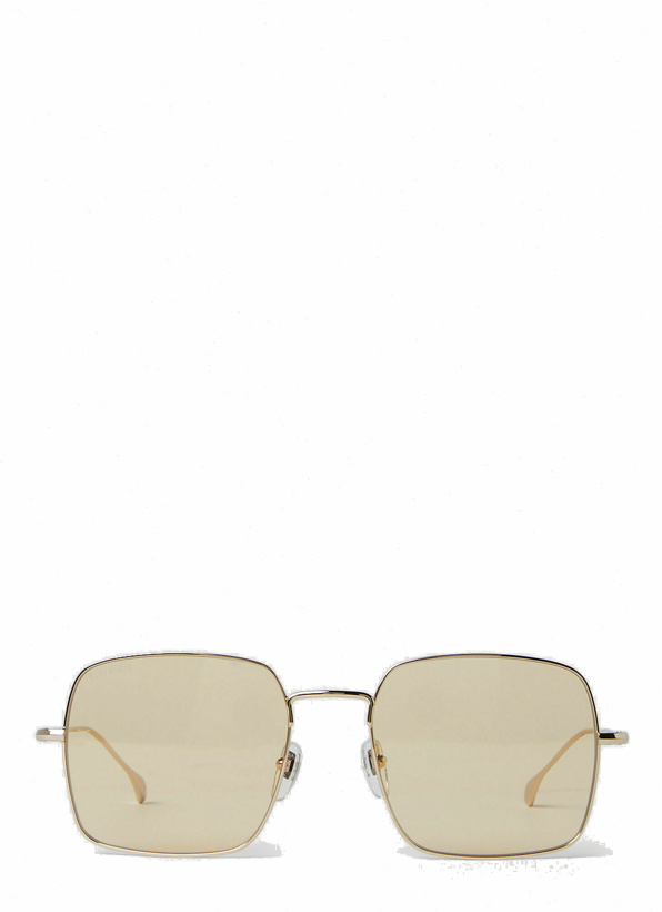 Photo: Light Banana Sunglasses in Gold