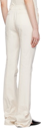 Ludovic de Saint Sernin White Bum Trousers