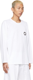 Craig Green White Eyelet Long Sleeve T-Shirt