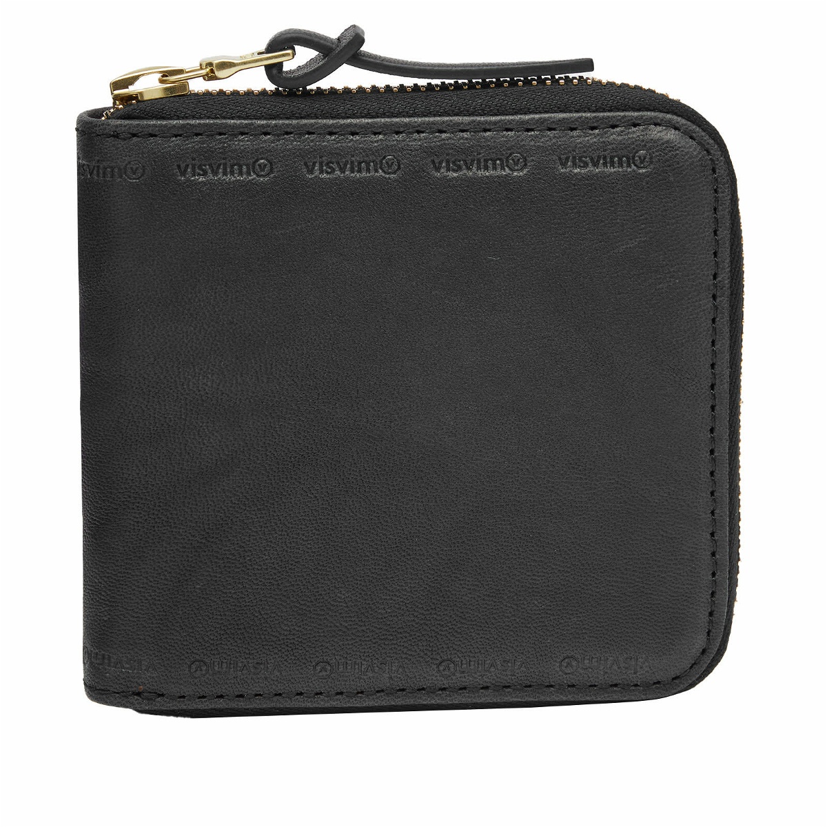 Photo: Visvim Men's Vivism Leather Bi Fold Wallet in Black