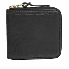 Visvim Men's Vivism Leather Bi Fold Wallet in Black