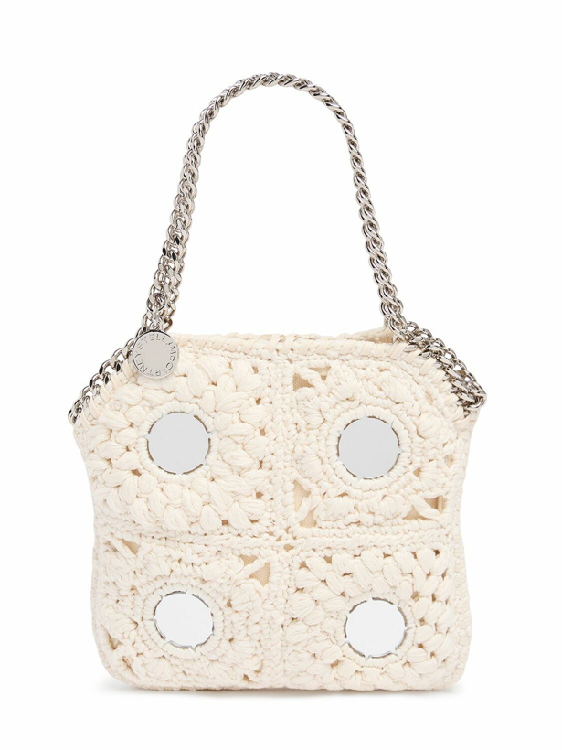 Photo: STELLA MCCARTNEY Mini Crochet Shoulder Bag with mirrors