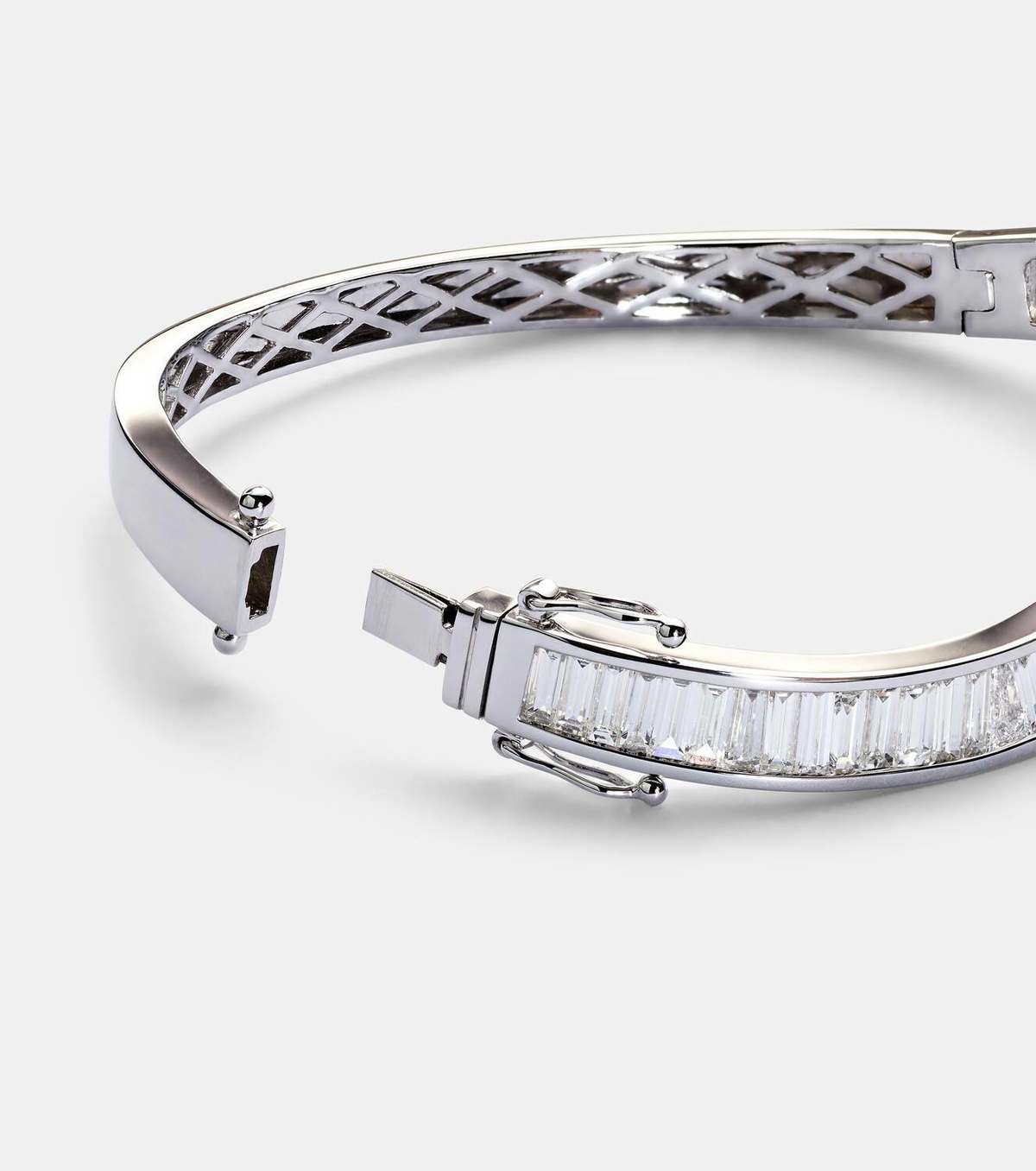 Anita Ko Saturn 18kt white gold bracelet with diamonds