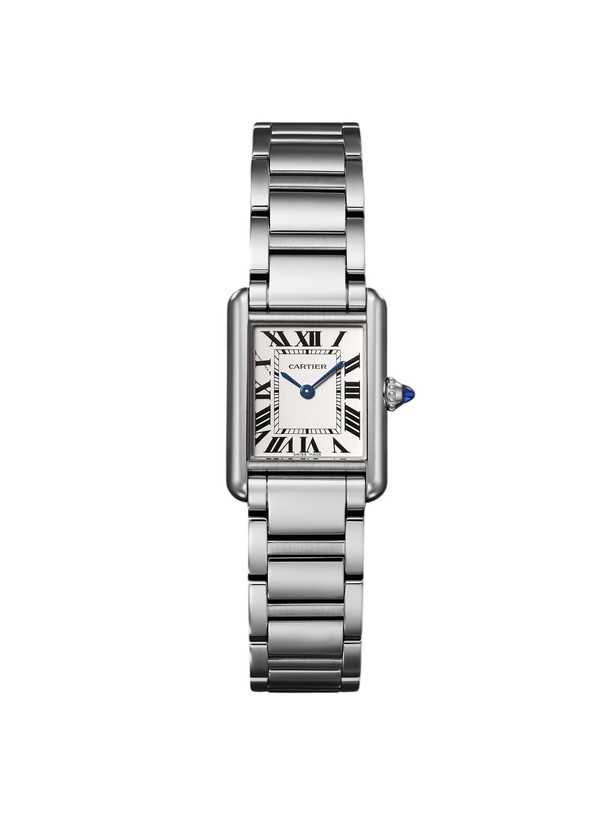 Photo: Cartier - Tank Must de Cartier Small SolarBeat™ 29.5mm Stainless Steel Watch, Ref. No. WSTA0121