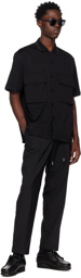 sacai Black Flap Pocket Shirt