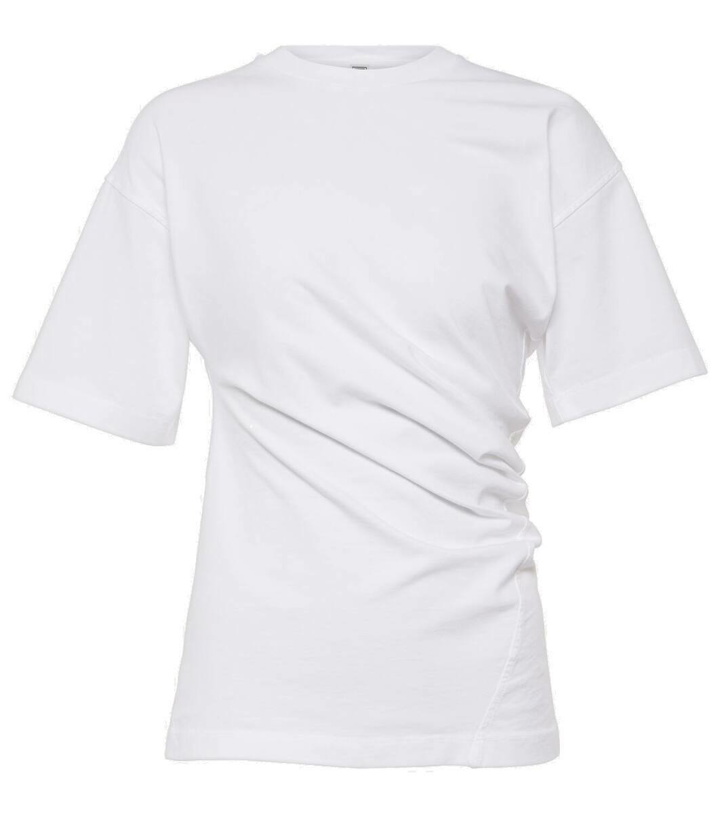 Photo: Toteme Twisted cotton jersey T-shirt