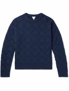 Bottega Veneta - Wool-Blend Sweater - Blue