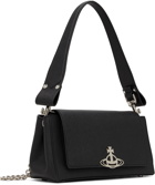 Vivienne Westwood Black Medium Hazel Messenger Bag