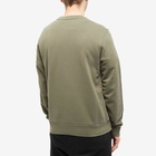 Moncler Men's Trademark Logo Crew Sweat in Khaki