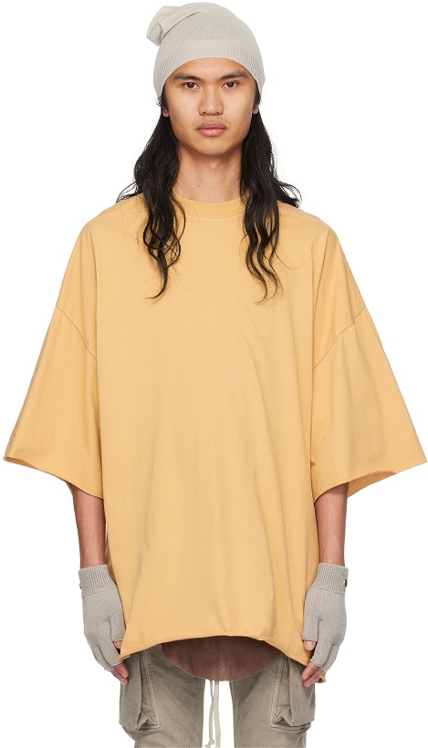 Photo: Rick Owens DRKSHDW Yellow Tommy T-Shirt