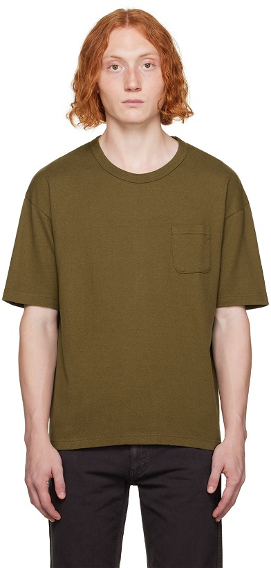 Photo: visvim Khaki Ultimate Jumbo T-Shirt