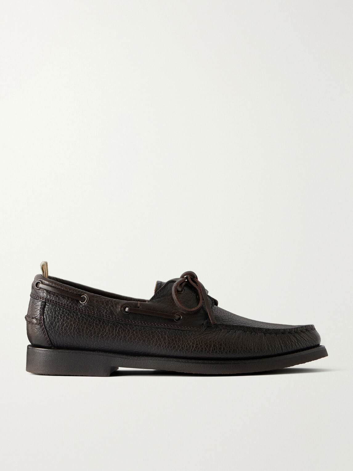 Officine Creative - Balfron 002 Leather Boat Shoes - Brown