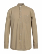 Caruso Mens Shirt in Sage green