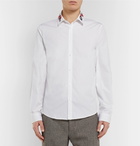 Gucci - Duke Appliquéd Cotton Oxford Shirt - Men - White