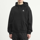 Nike Men's ACG Tuff Pullover Fleece Hoodie in Black/Anthracite/Summit White