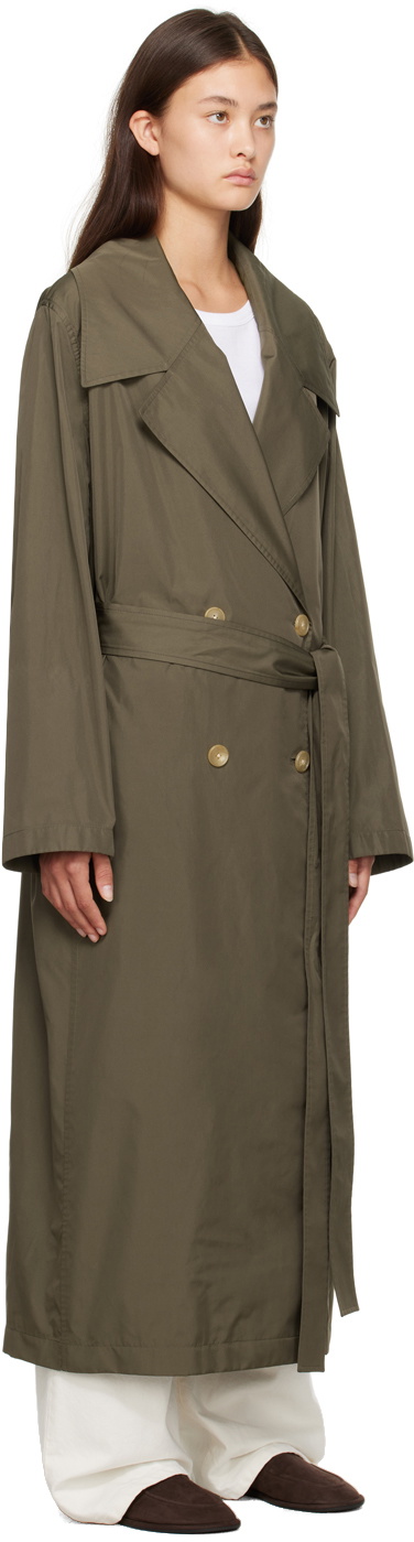 The Row Khaki Cadel Coat The Row