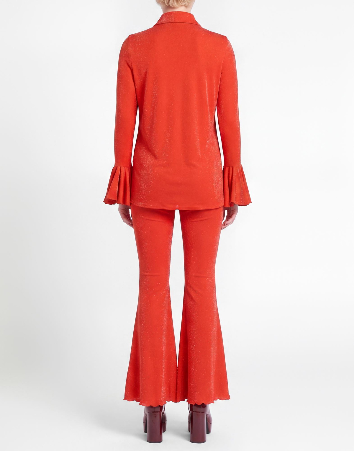Sleeper Womens Co-ord in Tomato red