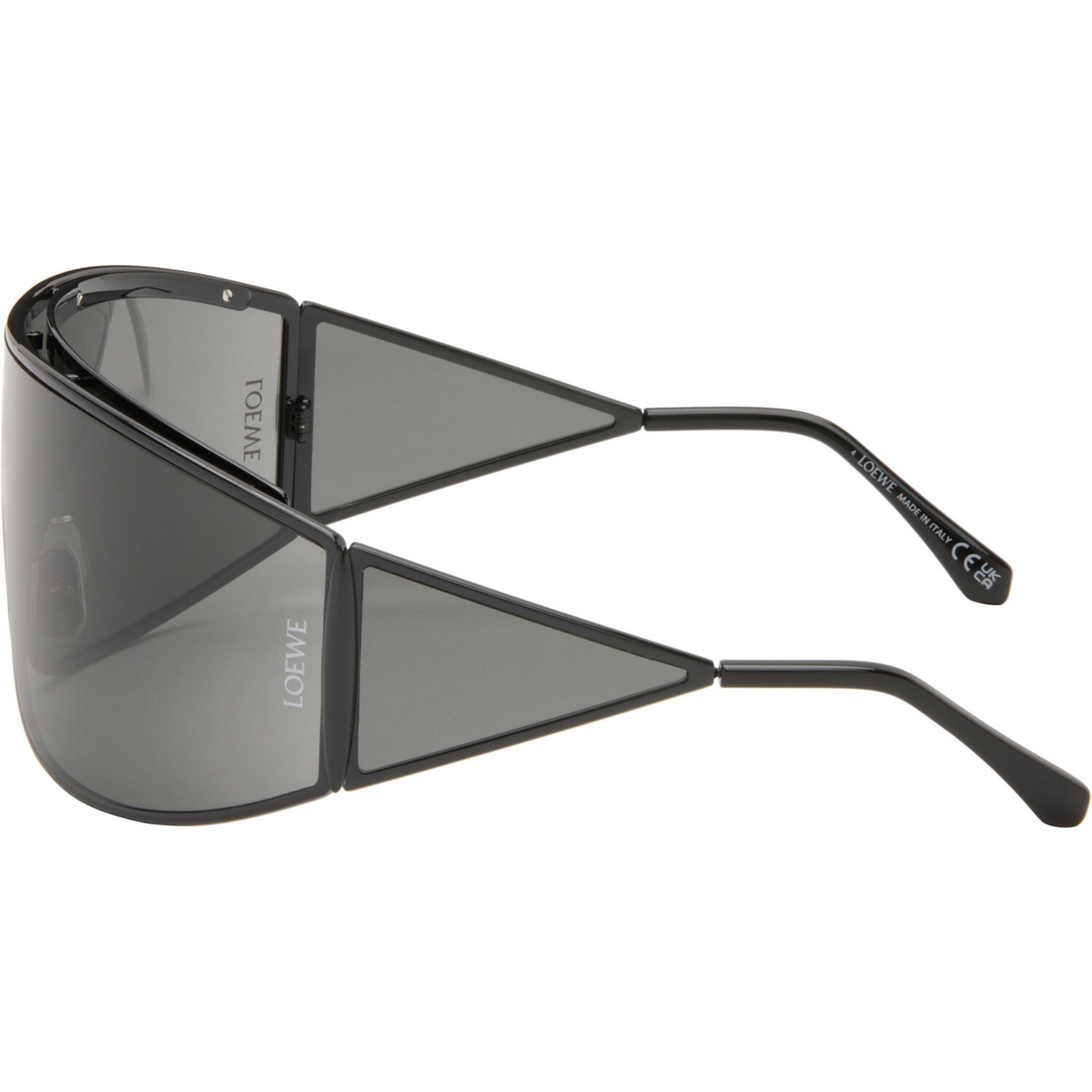 LOEWE Black Speed Shield Sunglasses