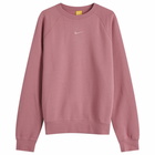 Nike x Nocta Crew Fleece in Berry/Pink