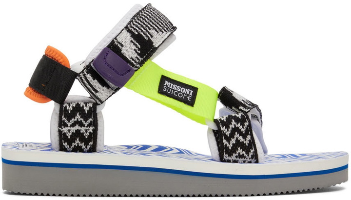 Photo: Suicoke Multicolor Missoni Edition Depa Sandals