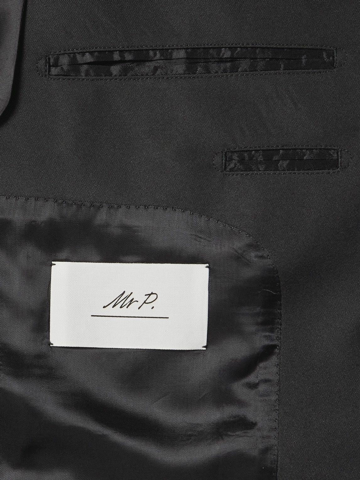 Mr P. - Shawl-Collar Satin-Trimmed Virgin Wool and Mohair-Blend Tuxedo Jacket - Blue