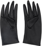 Subtle Le Nguyen Black Short Gloves
