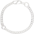 Martine Ali Silver Evie Curb Chain Necklace