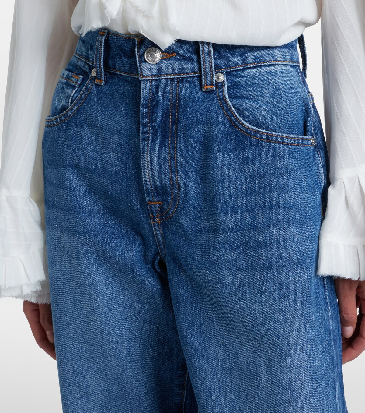 7 For All Mankind Tess straight jeans