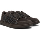 AMIRI Brown Skel Top Low Sneakers