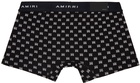 AMIRI Black Logo Boxer Briefs