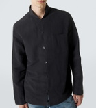 Umit Benan Francis linen and silk shirt