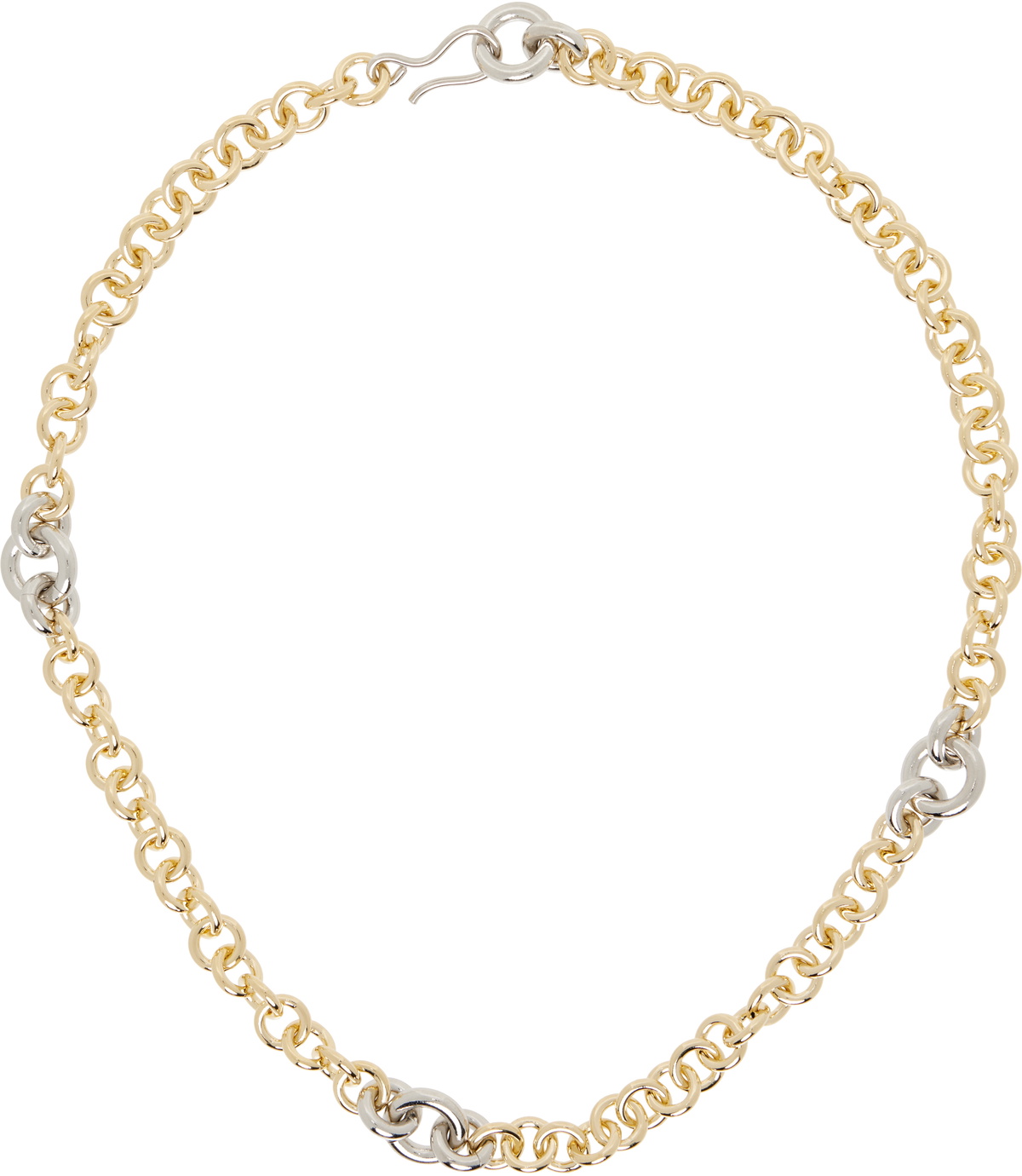 Laura Lombardi Gold & Silver Maglia Necklace