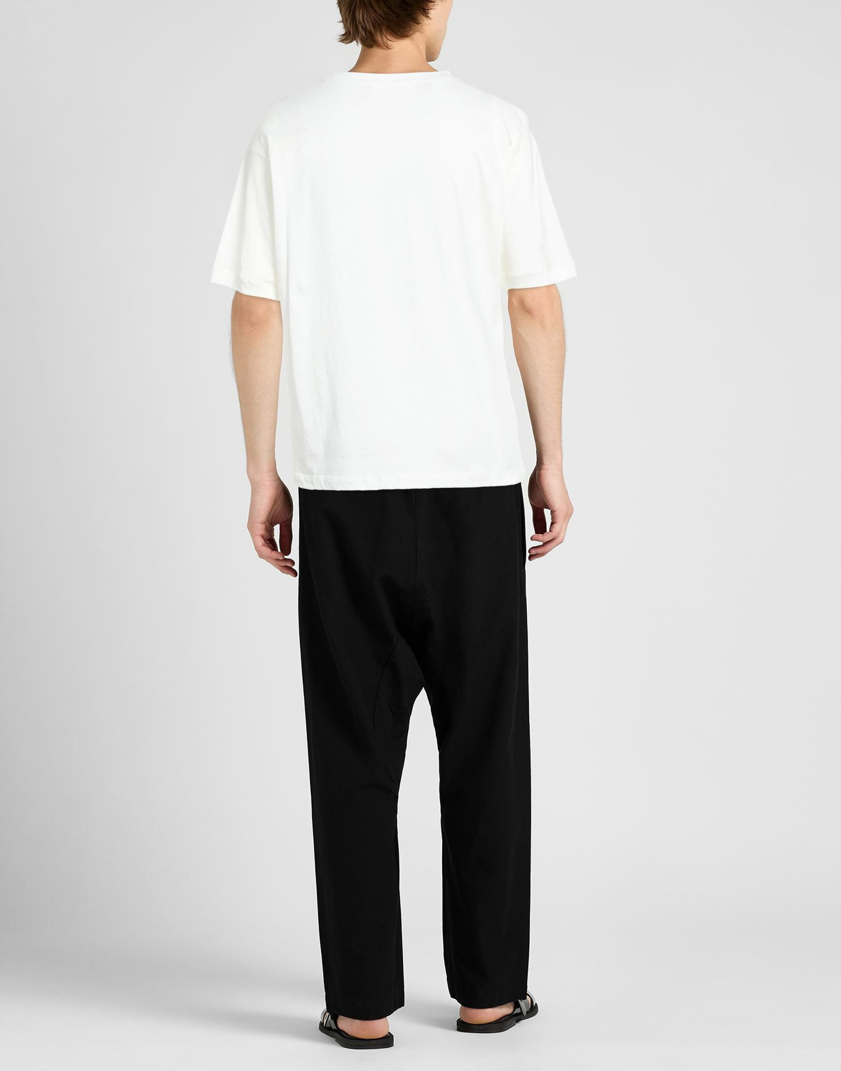 Isabel Benenato Mens T-shirt Ivory