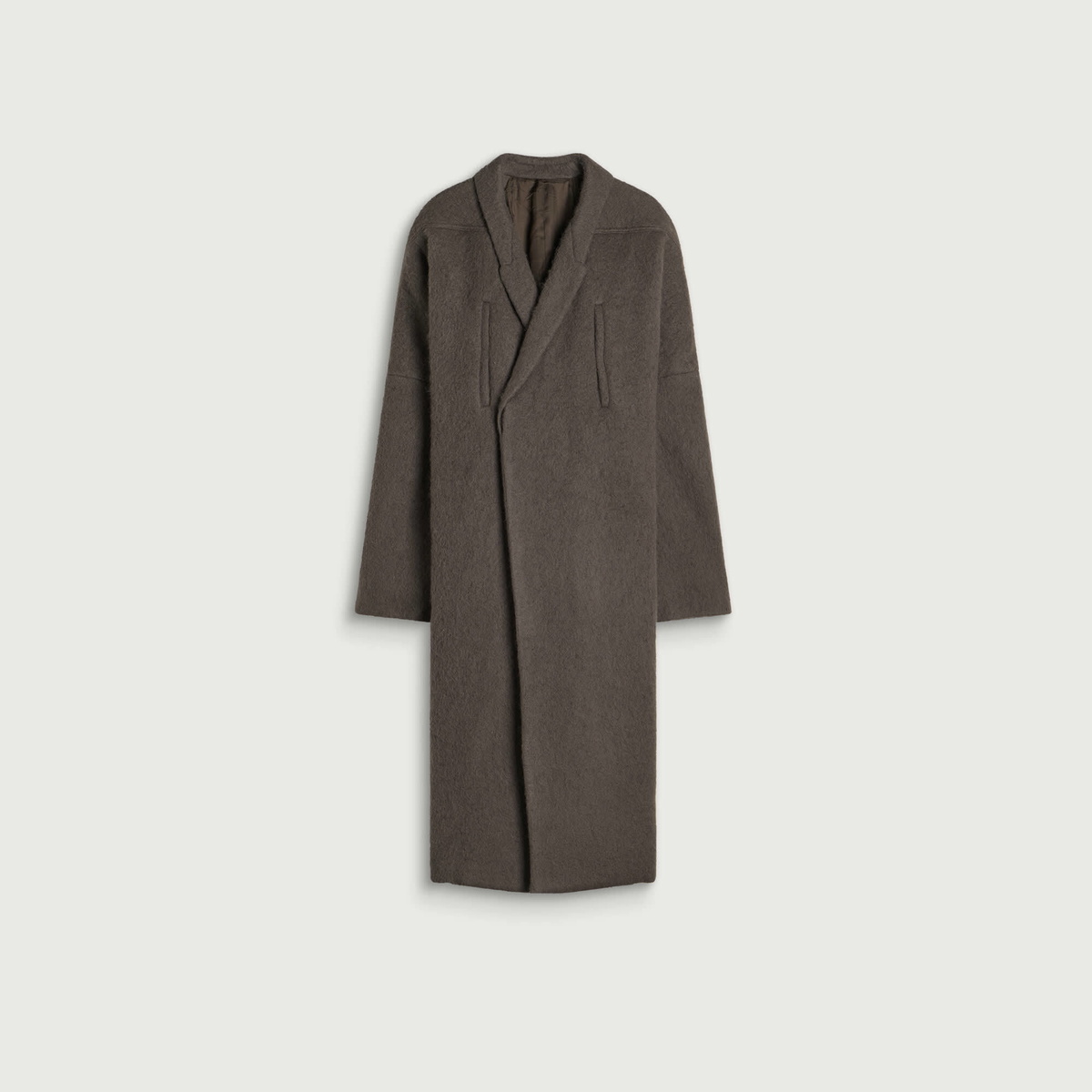 Rick Owens Men's Poiret Coat in Drkdust