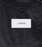 Lardini Cotton and cashmere corduroy suit